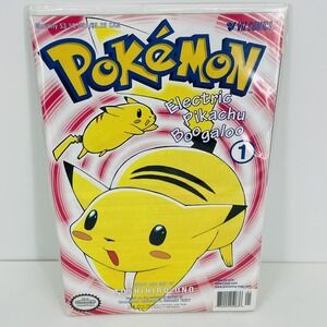 Pokémon #1  Part 3  VIZ Comics. Electric Pikachu Boogaloo 1999 Nintendo Preowned
